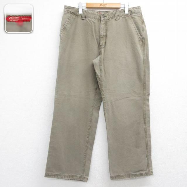 古着 EMS パンツ メンズ コットン ベージュ 26jul10 中古