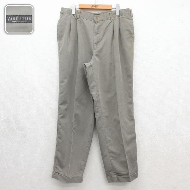 古着 バンヒューセン パンツ メンズ ブラウン 26jul13 中古