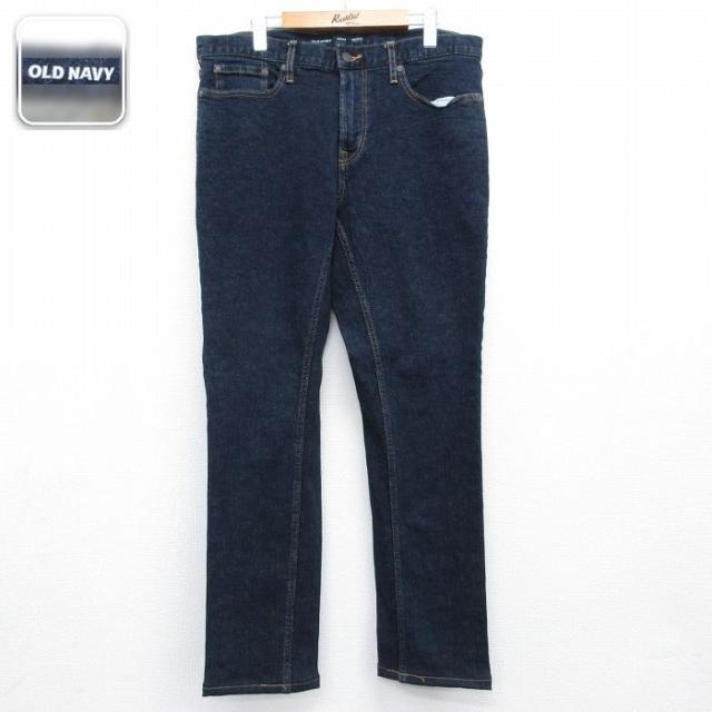 古着 オールドネイビー OLD NAVY ジーンズ メンズ スキニー ネイビー 