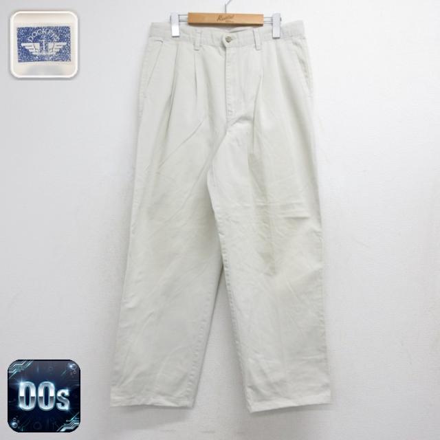 古着 DOCKERS ドッカーズ パンツ メンズ 00年代 00s ツータック 