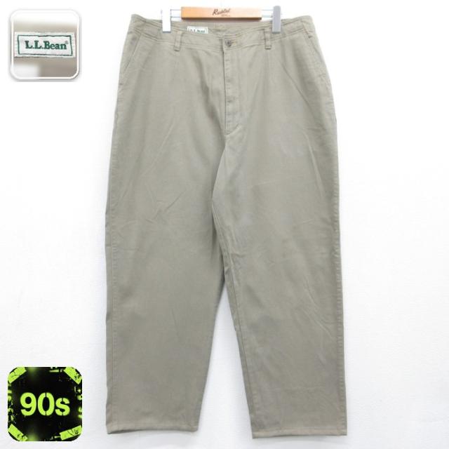 古着 L.L.Bean エルエルビーン パンツ メンズ 90年代 90s チノ