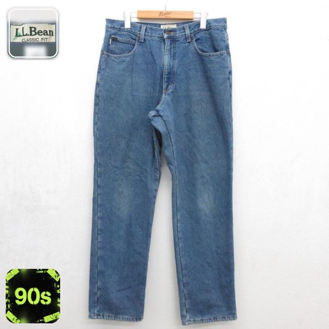 古着 L.L.Bean エルエルビーン デニムパンツ メンズ 00年代 00s