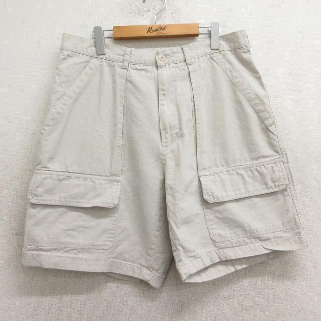 古着 ルート66 ショート カーゴ ブッシュ パンツ ショーツ メンズ 00年代