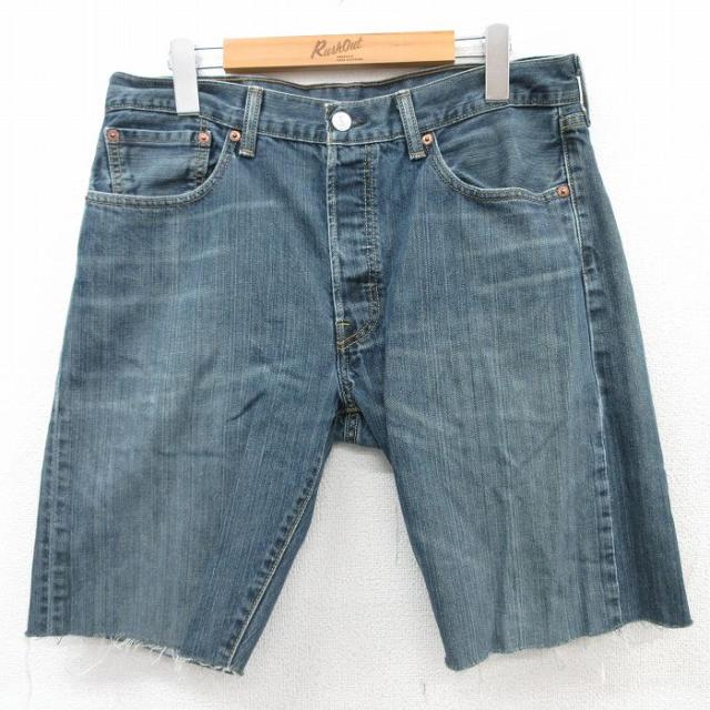 古着 リーバイス Levis 501 ショート パンツ ショーツ メンズ ヒゲ