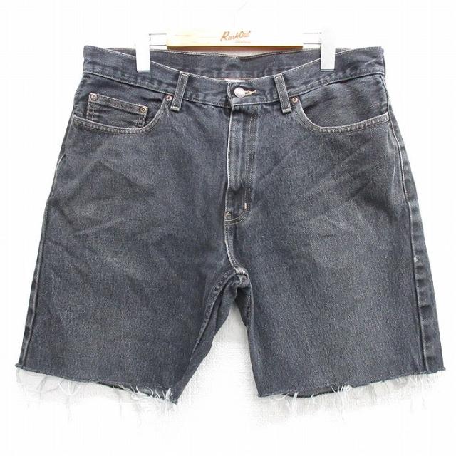古着 FADED GLORY ショート パンツ ショーツ メンズ コットン 黒