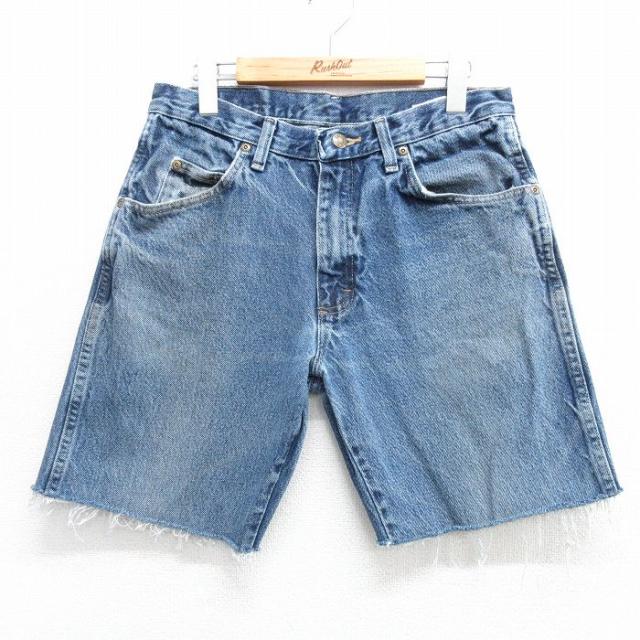 古着 ラングラー Wrangler ショート パンツ ショーツ メンズ コットン