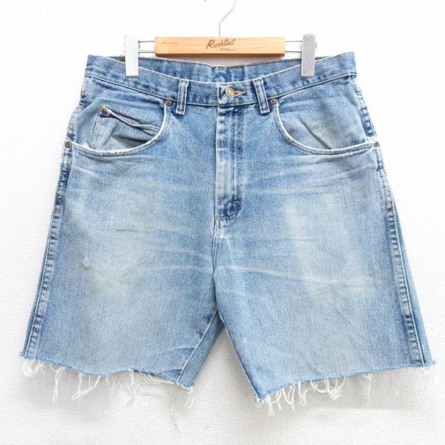 古着 ラングラー Wrangler ショート パンツ ショーツ メンズ ヒゲ コ