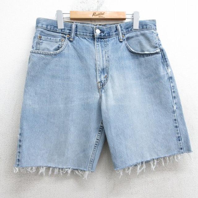 古着 リーバイス Levis 550 ショート パンツ ショーツ メンズ ヒゲ 