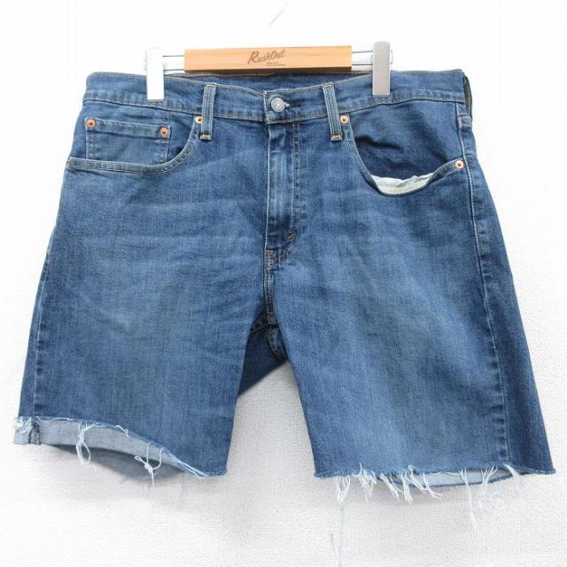 古着 リーバイス Levis 559 ショート パンツ ショーツ メンズ ヒゲ 
