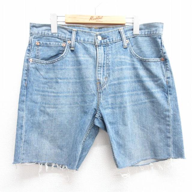 古着 リーバイス Levis 527 ショート パンツ ショーツ メンズ ヒゲ