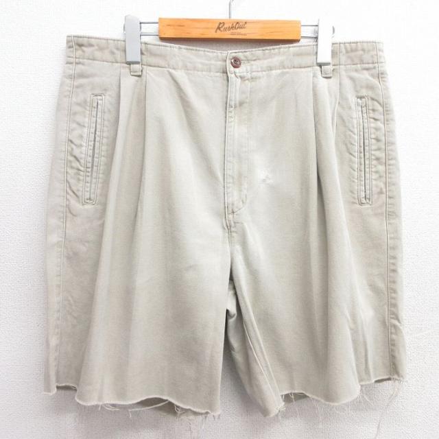 古着 ドッカーズ ショート パンツ ショーツ メンズ コットン ベージュ カーキ