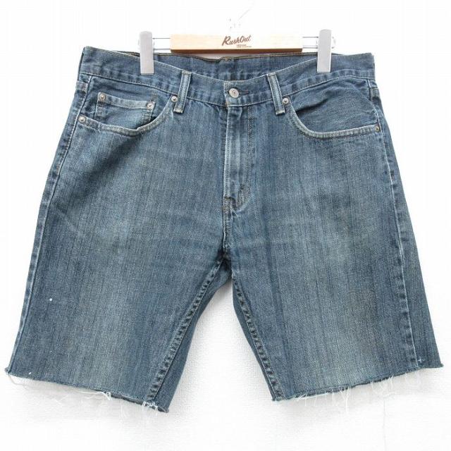 古着 リーバイス Levis 559 ショート パンツ ショーツ メンズ ヒゲ 