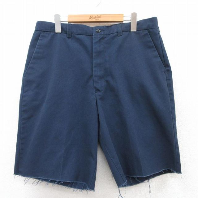 古着 レッドキャップ ショート ワーク パンツ ショーツ メンズ 90年代 90
