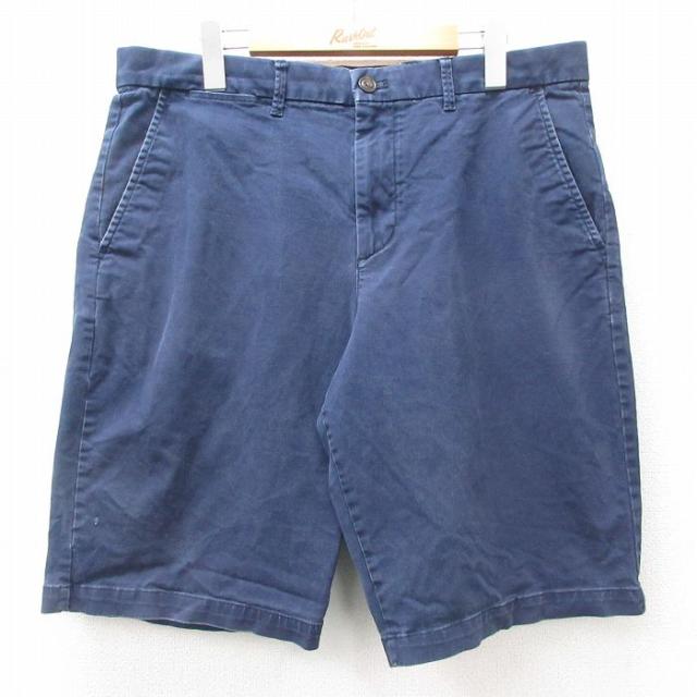 古着 ギャップ GAP ショート パンツ ショーツ メンズ 紺 ネイビー W36