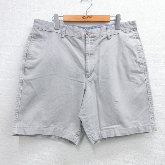古着 チャップス ショート パンツ ショーツ メンズ コットン グレー W36