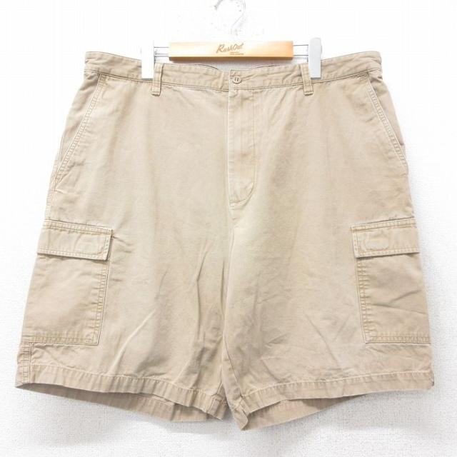 古着 ドッカーズ ショート カーゴ パンツ ショーツ メンズ コットン ベージュ