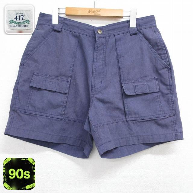古着 バンヒューセン ショート ブッシュ パンツ ショーツ メンズ 90年代 9