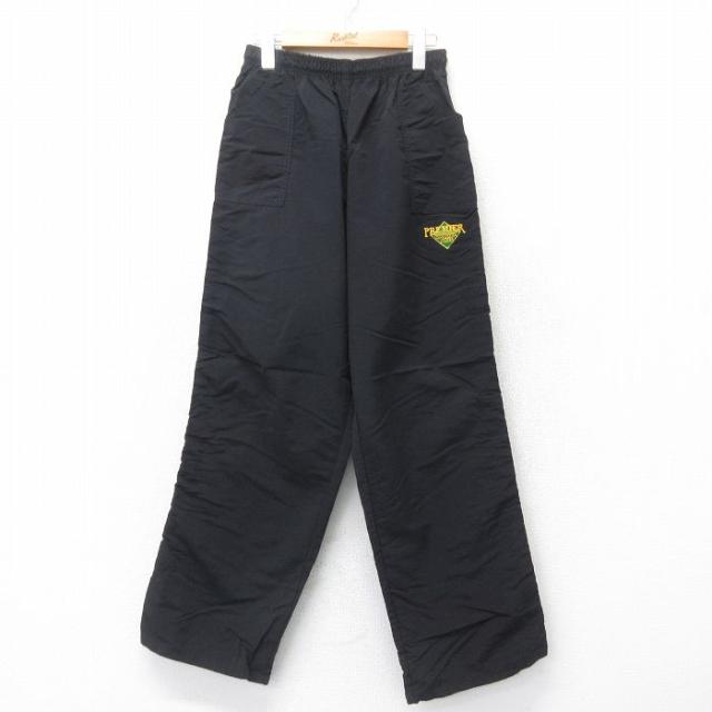 古着 ナイロン パンツ メンズ 90年代 90s PREMIER USA製 黒 