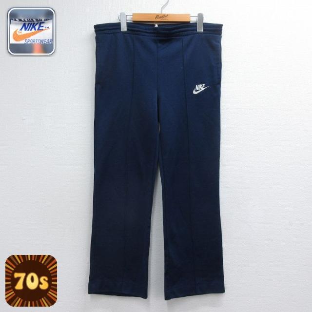 古着 ナイキ NIKE ジャージ パンツ メンズ 70年代 70s ワンポイント