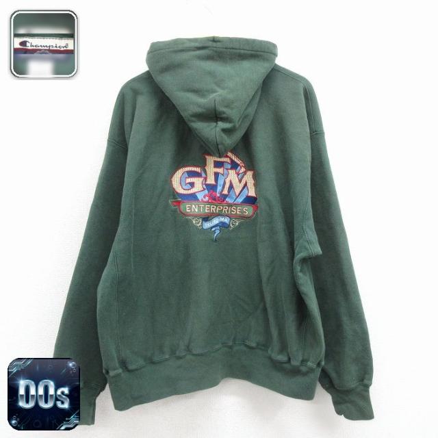 古着 長袖 チャンピオン Champion リバースウィーブ パーカー メンズ 