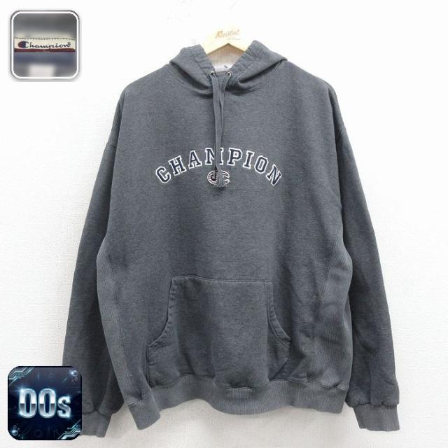 古着 長袖 チャンピオン Champion スウェット パーカー メンズ 00年