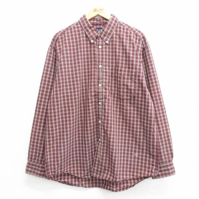 古着 ギャップ GAP 長袖 ブランド シャツ メンズ 00年代 00s コット