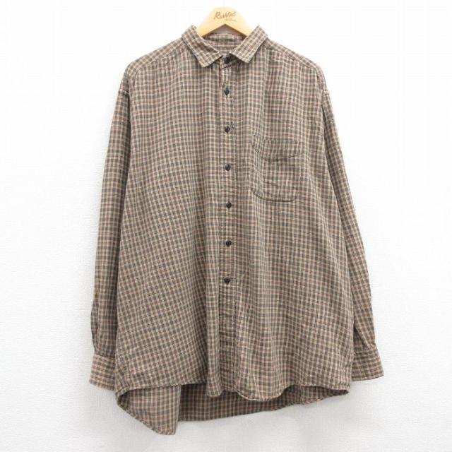 古着 アメリカンイーグル American Eagle 長袖 ブランド シャツ 