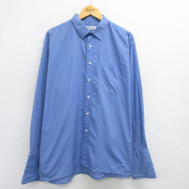 古着 ピエールカルダン pierre cardin 長袖 ブランド シャツ メン