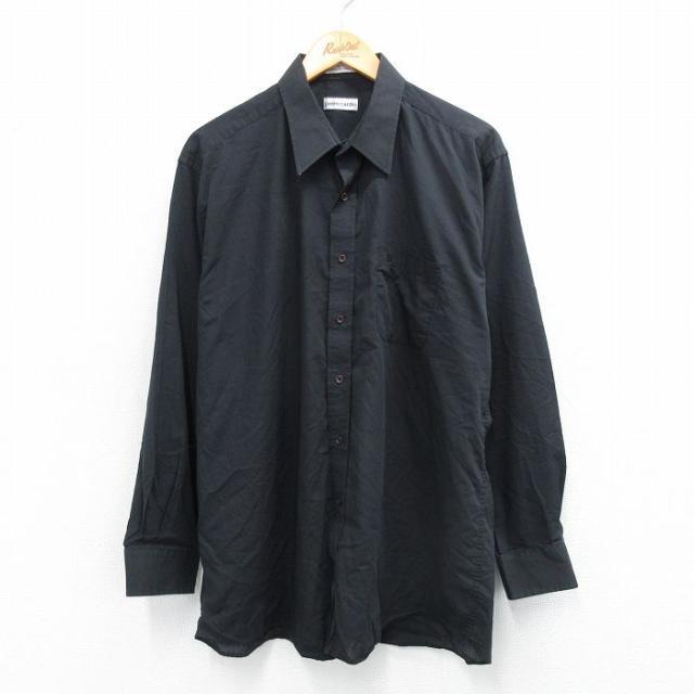 古着 ピエールカルダン pierre cardin 長袖 ブランド シャツ メン