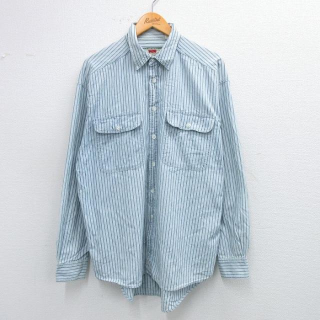 古着 リーバイス Levis 長袖 ブランド シャツ メンズ 00年代 00s 
