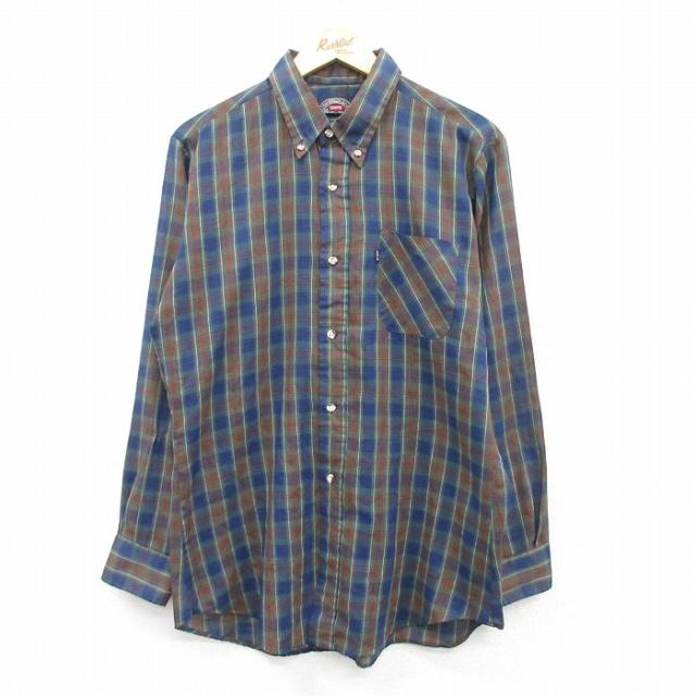 古着 リーバイス Levis 長袖 ブランド シャツ メンズ 80年代 80s 