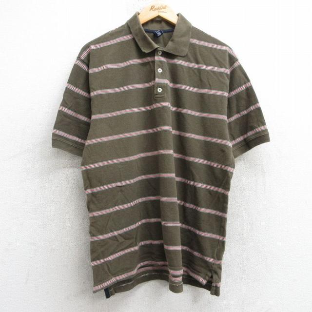 古着 ギャップ GAP 半袖 ブランド ポロ シャツ メンズ 00年代 00s 