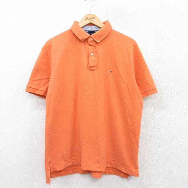 古着 トミーヒルフィガー TOMMY HILFIGER 半袖 ブランド ポロ シ