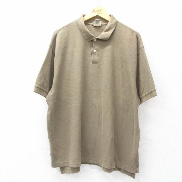 古着 エルエルビーン LLBEAN 半袖 ブランド ポロ シャツ メンズ 00年