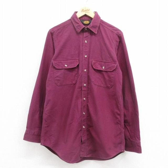 古着 ウールリッチ WOOLRICH 長袖 フランネル シャツ メンズ 00年代