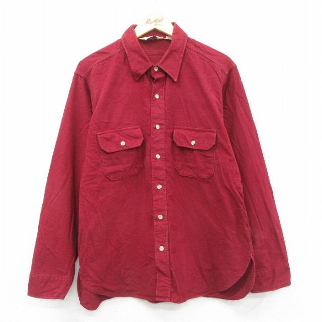 古着 ウールリッチ WOOLRICH 長袖 ヘビー フランネル シャツ メンズ 