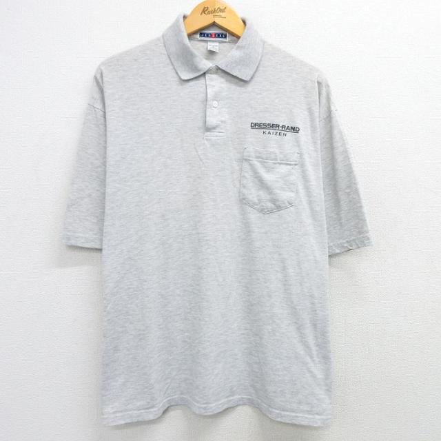 古着 ジャージーズ 半袖 ポロ シャツ メンズ 00年代 00s KAIZEN