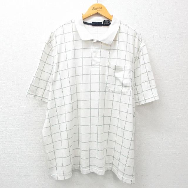 古着 ピューリタン 半袖 ポロ シャツ メンズ 00年代 00s 大きいサイズ 