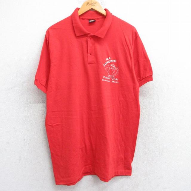 古着 半袖 ポロ シャツ メンズ 80年代 80s ビール ZDROWIE US