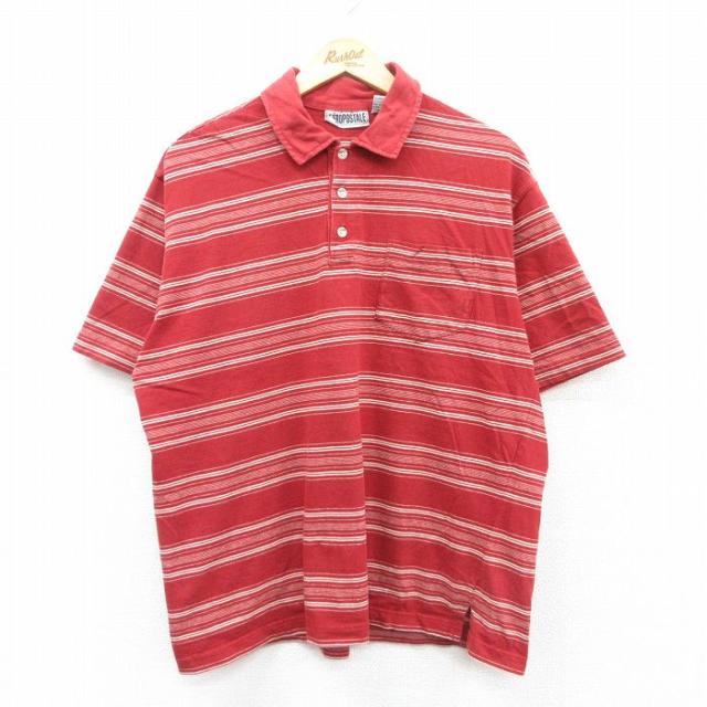 古着 エアロポステール AEROPOSTALE 半袖 ポロ シャツ メンズ 90