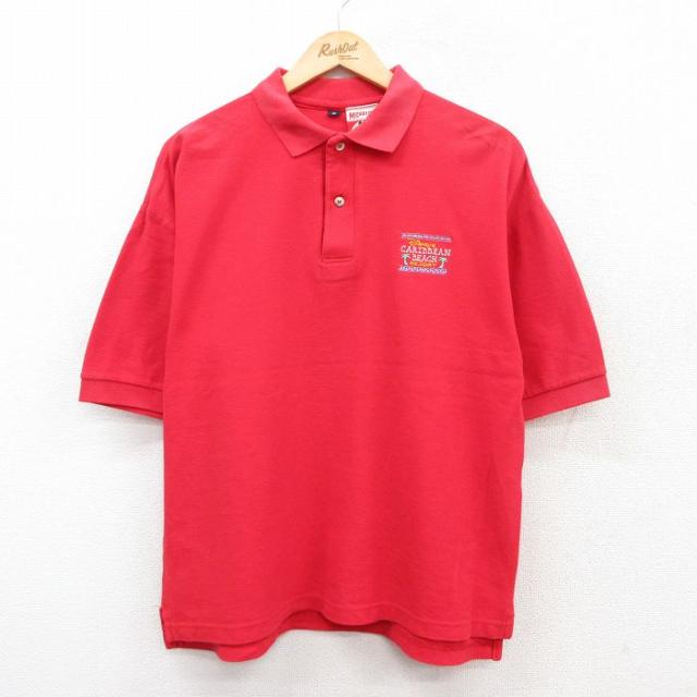 古着 半袖 ポロ シャツ メンズ 90年代 90s ディズニー DISNEY カ