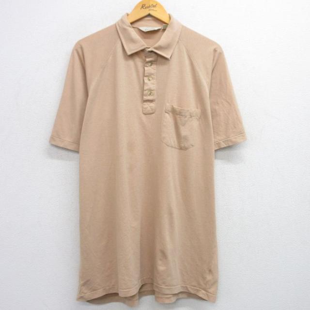 古着 アロー 半袖 ポロ シャツ メンズ 90年代 90s ラグラン 大きいサイ