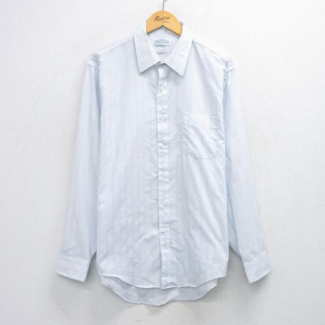 古着 アロー 長袖 シャツ メンズ 90年代 90s 大きいサイズ ロング丈 U