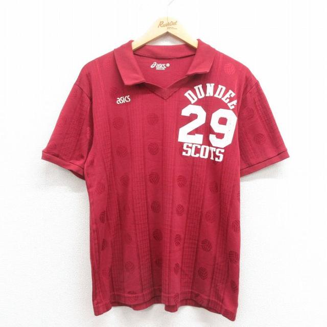 古着 アシックス 半袖 トップス メンズ 00年代 00s DUNDEE USA