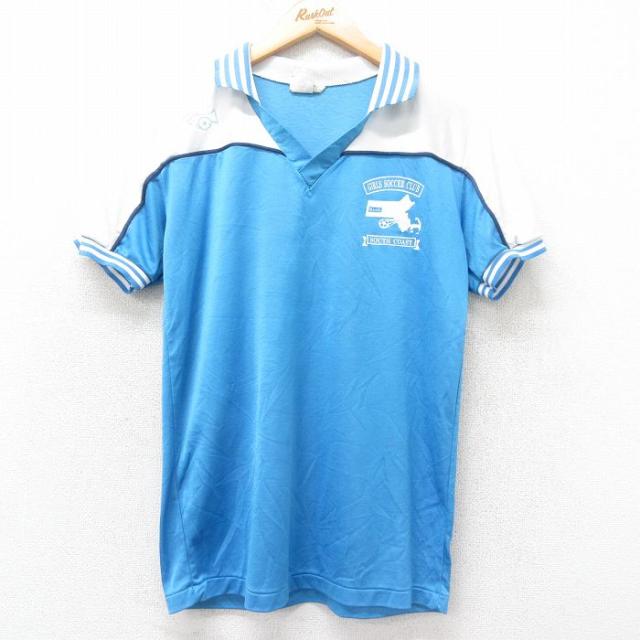 古着 半袖 サッカー シャツ メンズ 90年代 90s SOUTH COAST 