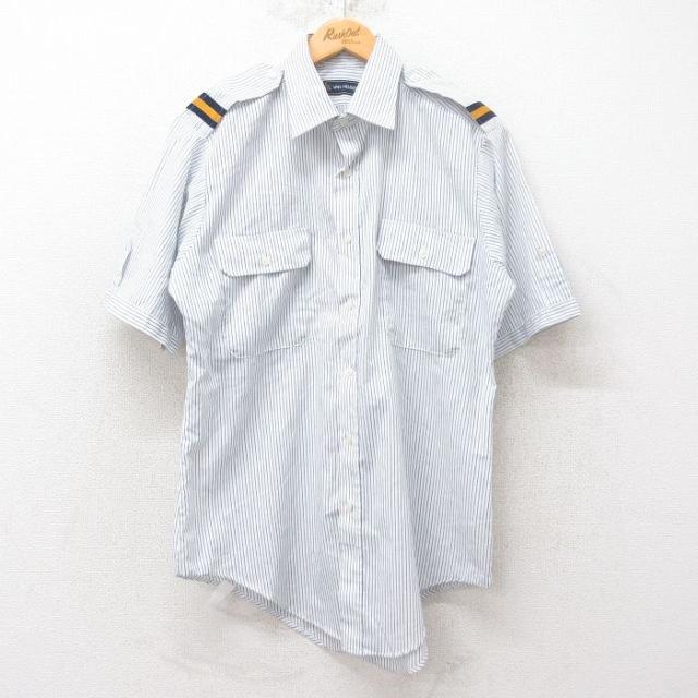 古着 バンヒューセン 半袖 ワーク シャツ メンズ 90年代 90s USA製