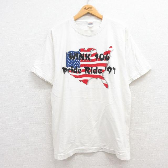 古着 半袖 ビンテージ Tシャツ メンズ 90年代 90s WINK106 pr