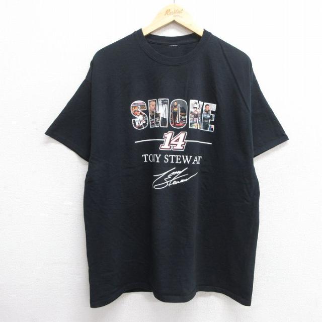 古着 半袖 Tシャツ メンズ レーシング トニースチュワート 14 大きいサイズ