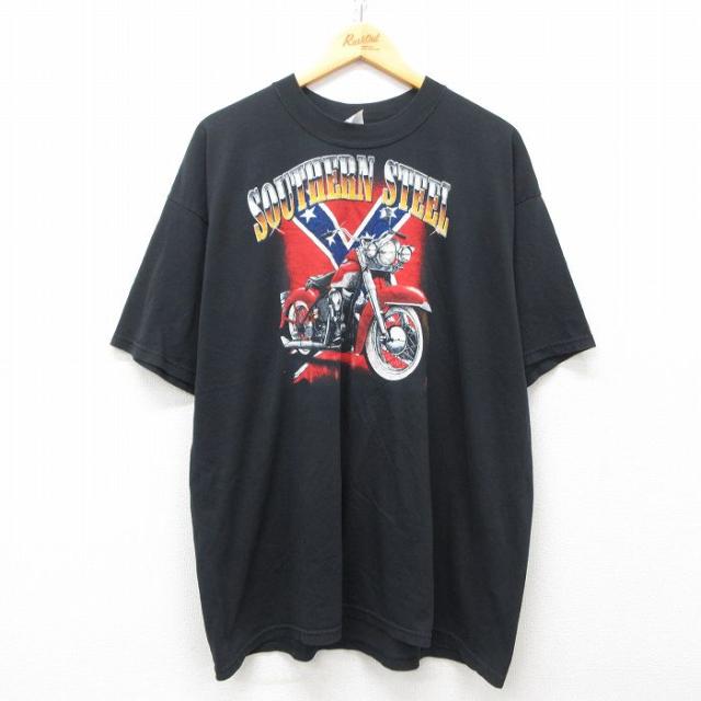 古着 半袖 ビンテージ Tシャツ メンズ 00年代 00s バイク サザンクロス