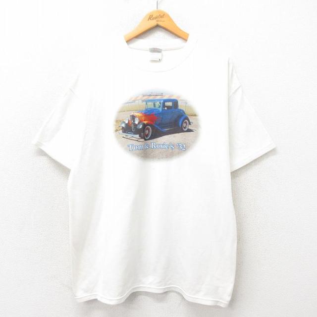 古着 半袖 ビンテージ Tシャツ メンズ 00年代 00s ホットロッド HOT